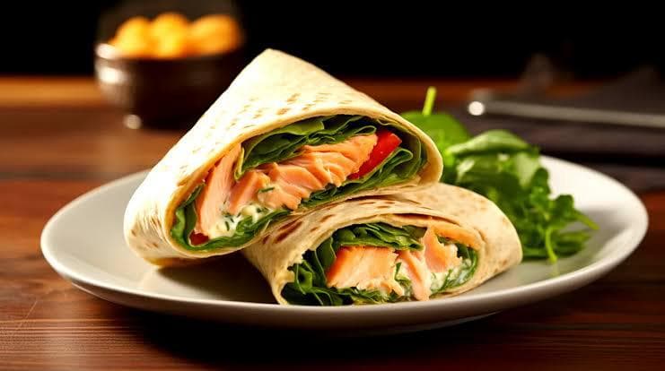 WRAP DE SALMÃO