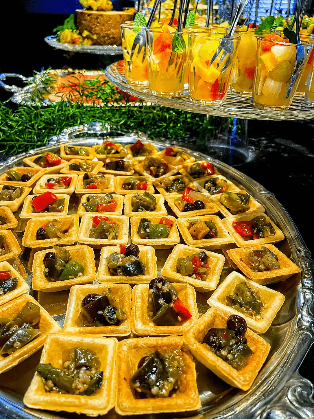 Buffet finger foods detalhe